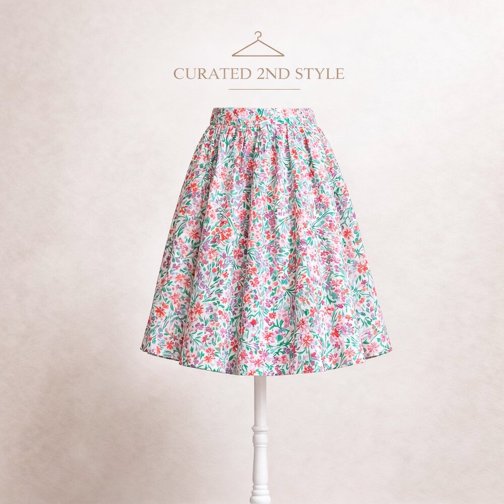 J.Crew Bubble Skirt NWT Size M Floral Midi Skirt